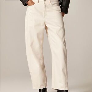 JCrew Barrel Leg Denin